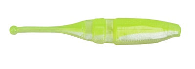 Lake Fork Live Baby Shad 2.25" - 15ct Pearl/Chartreuse