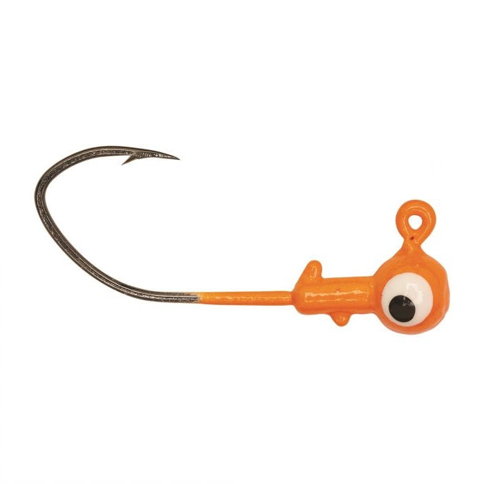 Eagle Claw Pro-V Ball Jig Head 1/8 10ct Orange