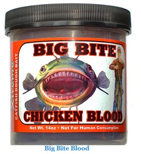 Magic Bait Big Bite Dough Bait Chicken Blood 14oz