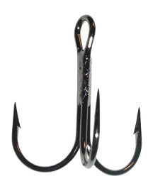 Daiichi Treble Hook Death Trap Round Bend Black Nickle