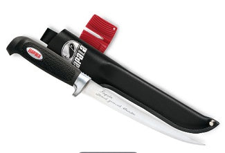 Rapala Tool Soft Grip Fillet Knife 7" Sharpner/Sheath