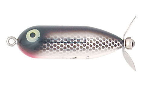 Heddon Baby Torpedo 3/8 Black Shiner Glitter