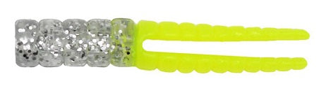 Leland Crappie Magnet 1.5in 15ct Enid/Chartreuse