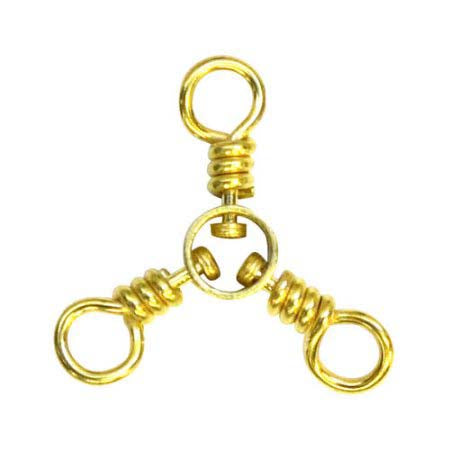 HT Swivel 3-Way Brass Size 6 EACH