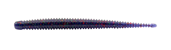 6th Sense 5.3 Bamboosa Worm Junebug Red