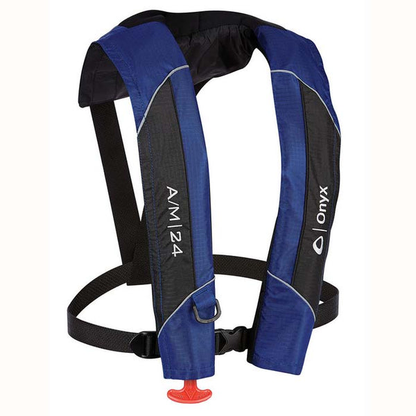 Onyx Automatic/Manual Life Jacket Blue A/M-24