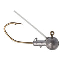 Eagle Claw Pro-V Weedless Ball Jig Head 1/32 6ct Unpainted