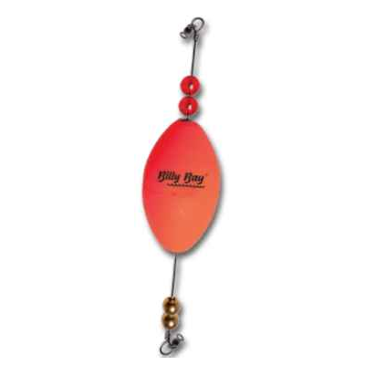 Betts Brass Weighted Click Clackers 3in Oval Red