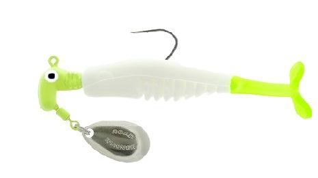 Blakemore Crappie X-Tractor 1/16oz1ct 1/0 Bone WH/Chartreuse