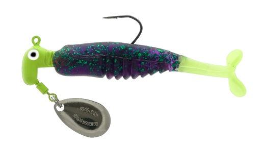 Blakemore Crappie X-Tractor 1/16oz1ct 1/0 Junebug Chartreuse