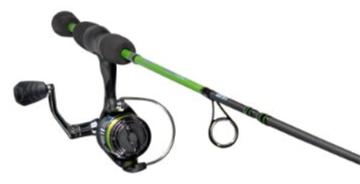 Lews Crappie Thunder 5'6" 2pc Rod 75 Size Spinning Reel