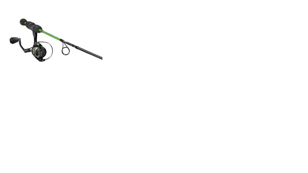Lews Crappie Thunder 5'6" 2pc Rod 75 Size Spinning Combo