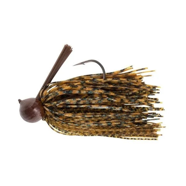 War Eagle Pro Football Jig 3/4oz 3D Green Pumpkin