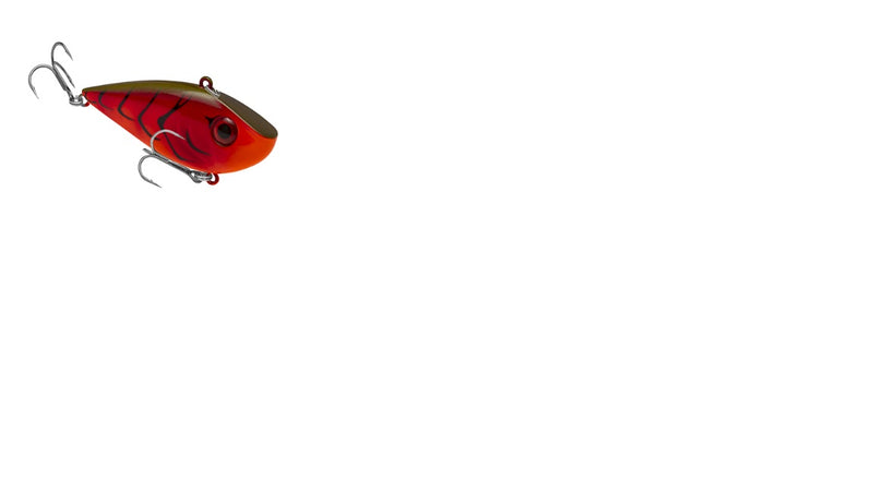 Strike King Red Eye Bitsy Shad 1.75in 3/16oz FireCraw