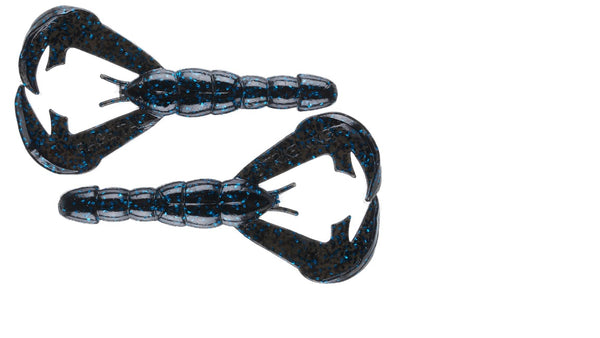 Strike King Rattln Rage Craw 4in Black/Blue