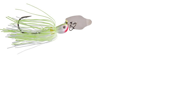 Strike King Thunder Cricket Vibrating Swim Jig 3/8 Chart/White