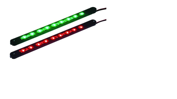 TH Marine 6in LED Bow Light (Navigation) Kit - Blk. PCB, Track - Pkgd