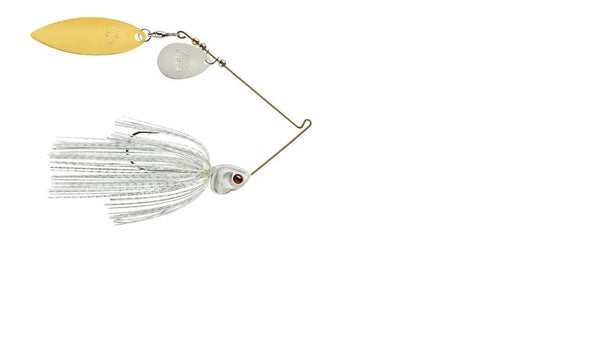 Booyah Covert 1/2oz White/Clr/Silv/Pur G/N-Willow Tandem