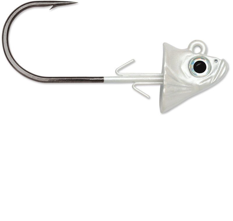 VMC Swimbait Jig Size 1/4 3/0 3ct White