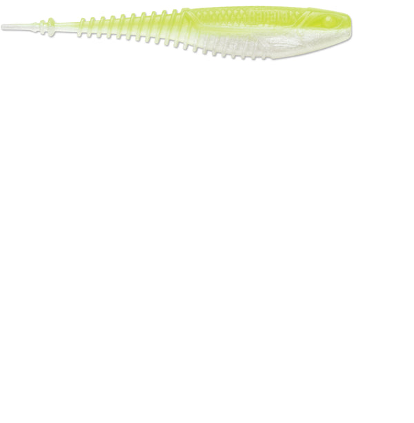 Rapala CrushCity Freeloader 4in 6ct Chartreuse Shad