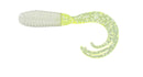 Big Bite Triple Tip Grub 2in 10ct White/Chartreuse Shiner