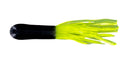 Big Bite Crappie Tubes 1.5in 10ct Black/Chartreuse