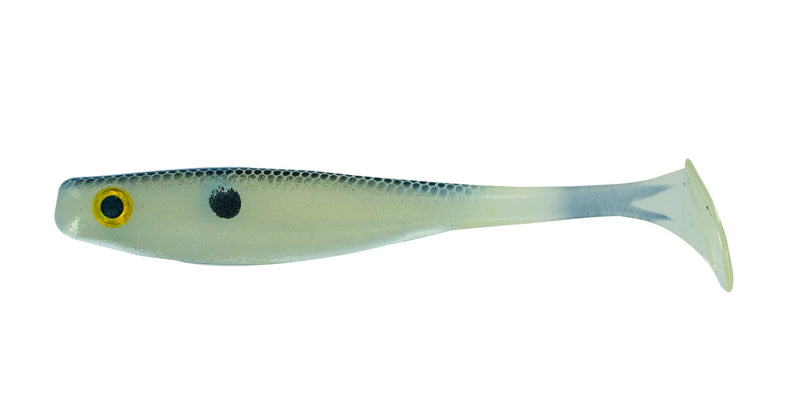 Big Bite Suicide Shad 3.5in 5ct Blue Gizzard