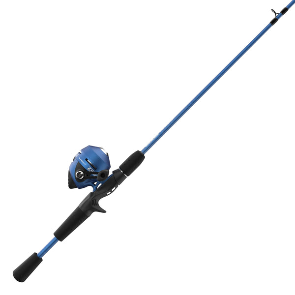 Zebco Slingshot Open Stock SC Combo 202/562M 5ft 6in 2pc Blue