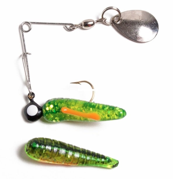 Betts Spin 1/32 Value Pack Grub Chart Craw Glitter