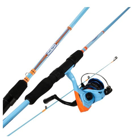 Okuma Fin Chaser X Spinning Combo 6ft 6in 2pc Blue