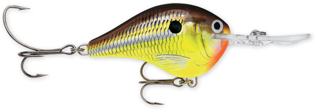 Rapala DT Series 10' 3/5oz 2.25in Hot Mustard