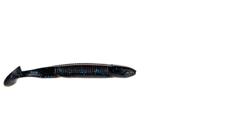 NetBaitBF Little Spanky 3.25in Black Blue Flake 9ct