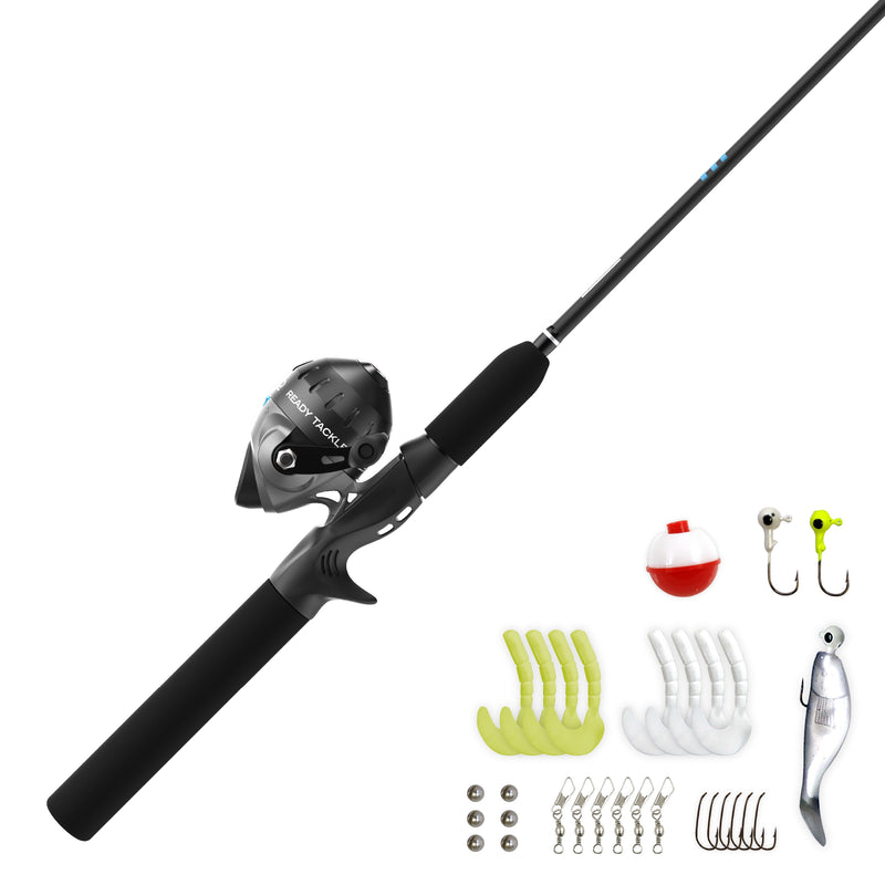 Zebco Ready Tackle All Purpose Spincast Combo 5ft6in 2pc