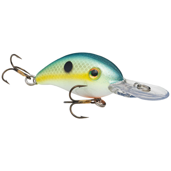 Strike King Series 3 - 3/8oz Chartreuse Sexy Shad