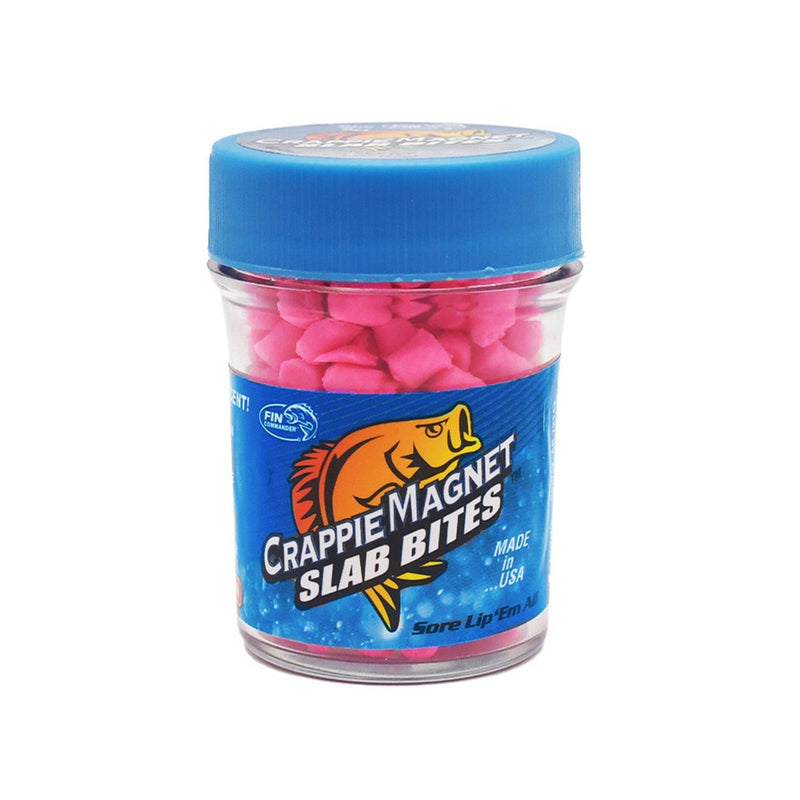 Leland Crappie Magnet Slab Bites Pink