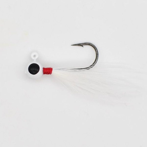 Leland Pop Eye Jig 1/16 2ct White/White