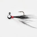 Leland Pop Eye Jig 1/64 2ct Black/White-Black