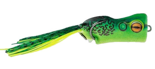 Scum Frog Painted Trophy Series Popper 1/2 Bullfrog