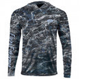 Flying Fisherman Performance Hoodie Mossy Oak Elements Blackfin XX-Large