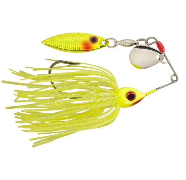 Mini-King Red Eyed Spinnerbait / Chartreuse