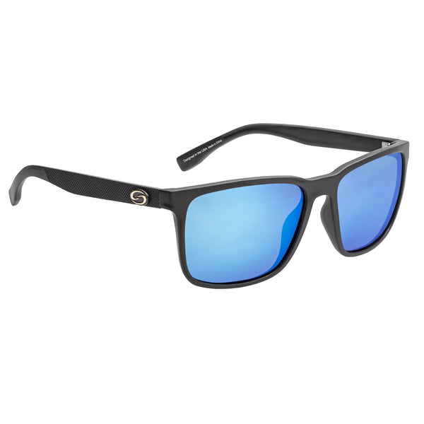 Strike King Sunglass S11 Optics Matte Black Frame Revo White Mirror