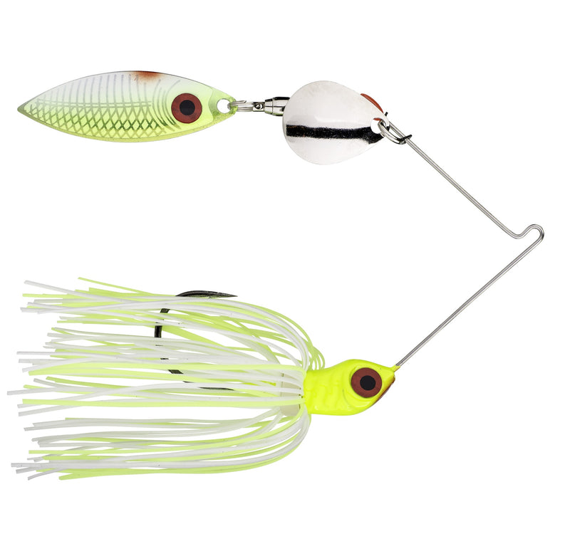 Red Eyed Special Spinnerbait / Chartreuse/White