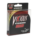 Vicious Braided Line HiVis Yellow 150yd 15lb