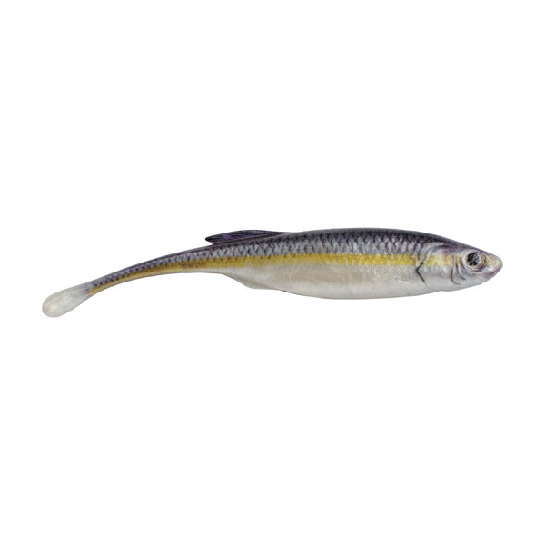 Berkley PowerBait Drip Minnow 4" Black Shad 5ct