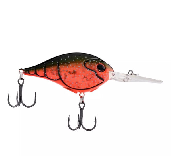 Berkley Dime Size 6, 1/2oz 2in Dives 6-8ft Red Swamp Craw