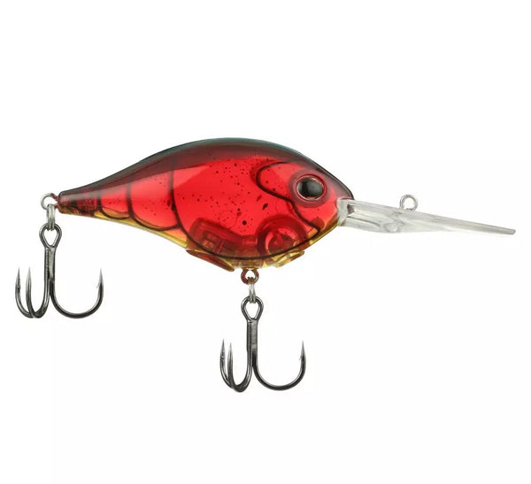 Berkley Dime Size 6, 1/2oz 2in Dives 6-8ft Ghost Red Craw