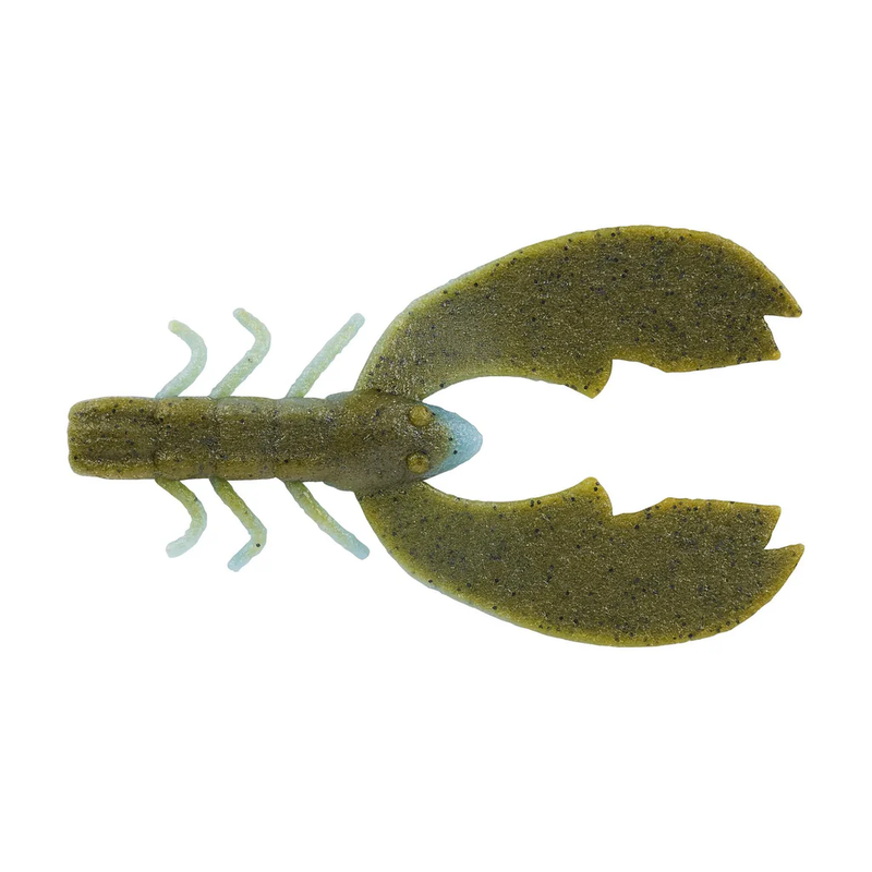 Berkley PowerBait® MaxScent Chigger Craw 3in Blue Craw 8ct