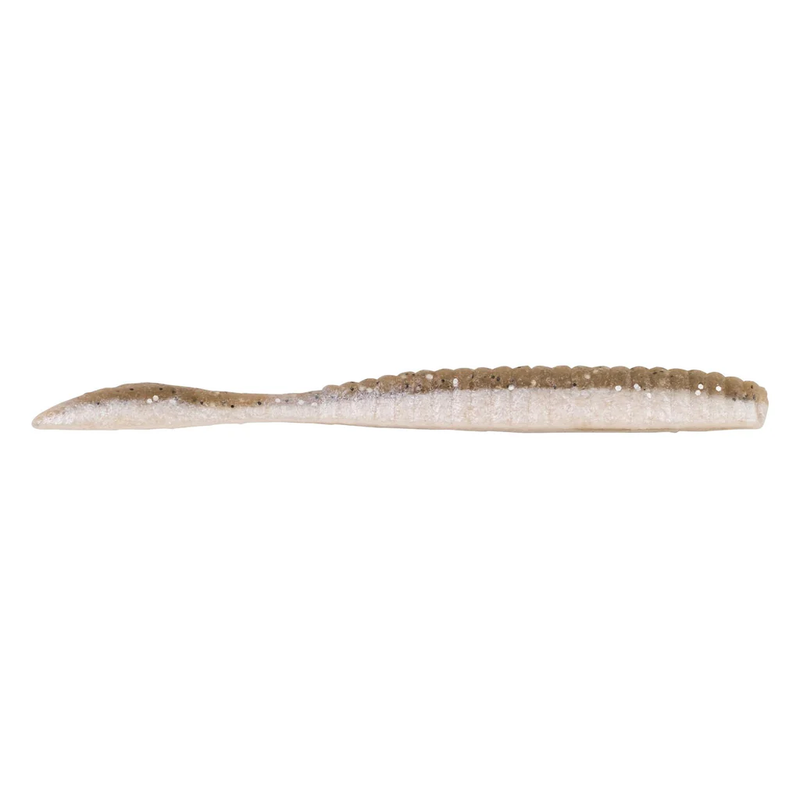 Berkley PowerBait® MaxScent Flat Worm 3.6in Brown Back 10ct