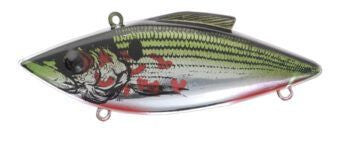 Bill Lewis Rattle Trap 1/4 Chrome Bleeding Shad