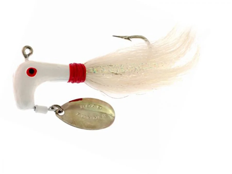 Blakemore Road Runner Bucktail 1/2oz 4/0 White/Red/White